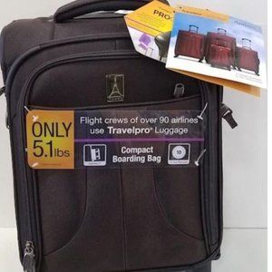 NWT Brown TravelPro Compact Boarding Bag